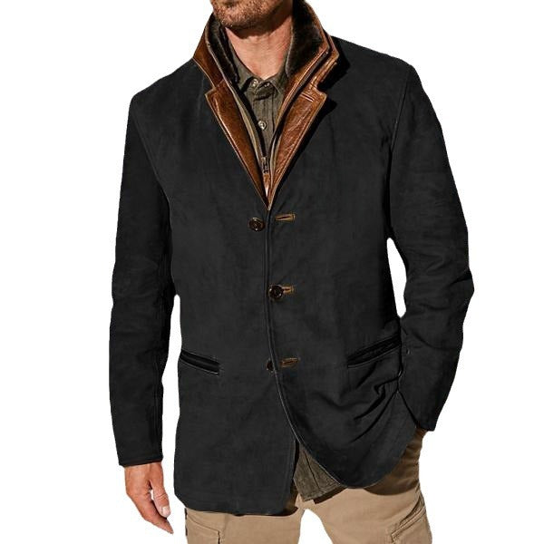 Spring New Men Fashion Vintage Men Casual Jacket Top