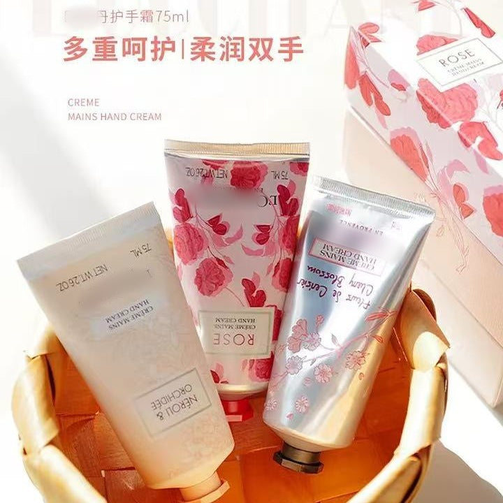 Hand Cream 30 ml Hydrating Moisturizing Fragrance Hand Cream Souvenir Gift Rose