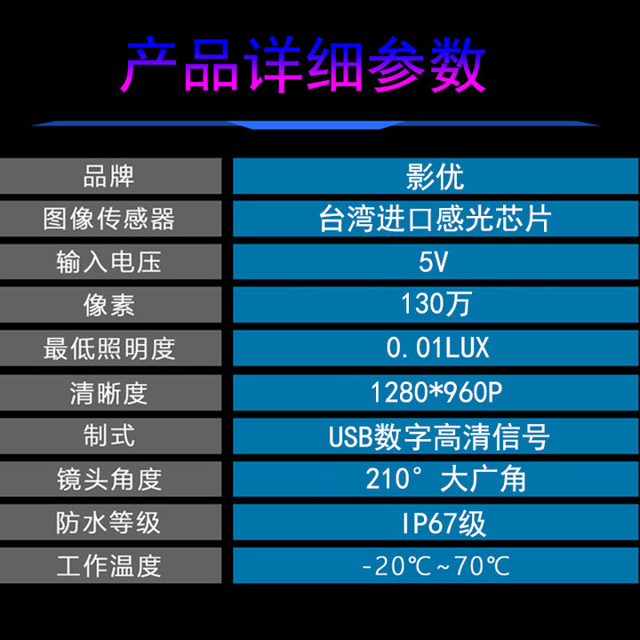 USB Car UVC 1080 P