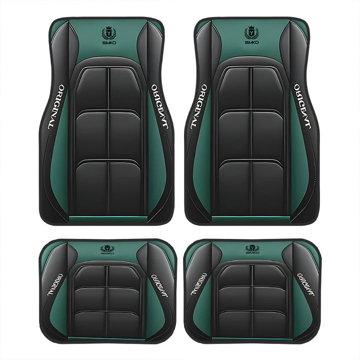 TEMUNordic Vintage Car Foot Mat Carpet Carpet 4 Piece Set Stain Resistant Floor Mat Wholesale Drop Shipping