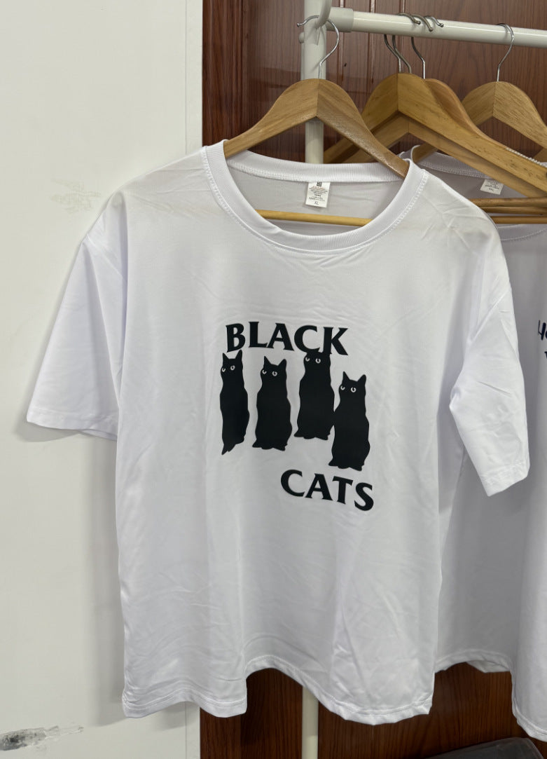 专用链接09四只猫T恤 CYX