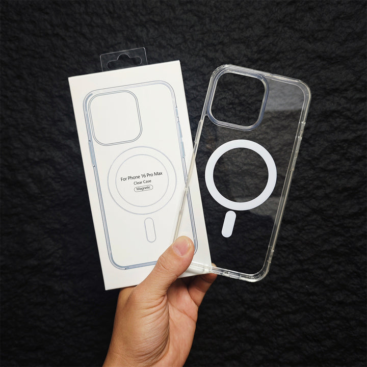 IPhone 17 for iPhone16 pro Clear Mag Safe Phone Case 15 17 E Shockproof Trending