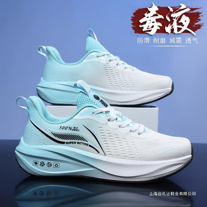 Running Shoes Men Spring New Breathable Ultra Light Sneakers Shoes