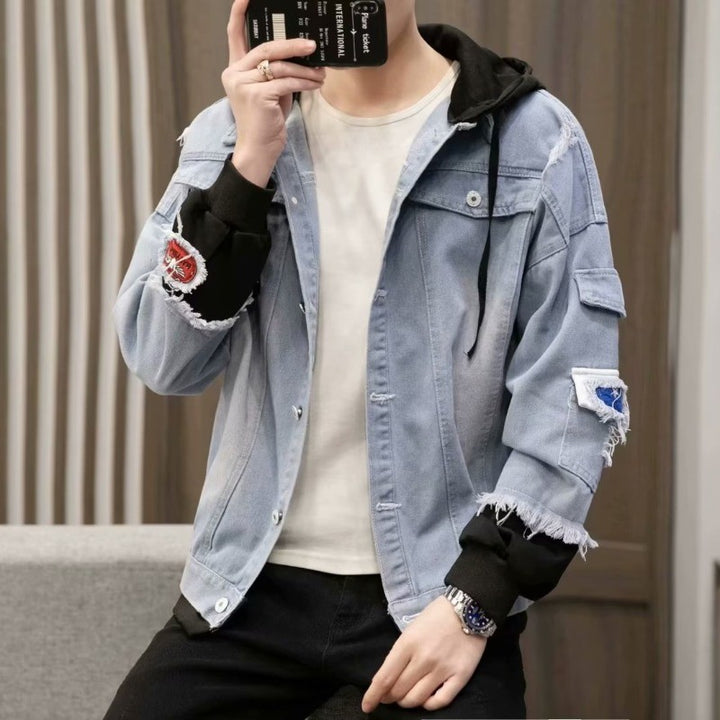 Jacket Men Korean Style Trendy Versatile Casual