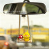 跨境爆款Chick Mushroom Car Hanging Ornament小鸡蘑菇车挂装饰
