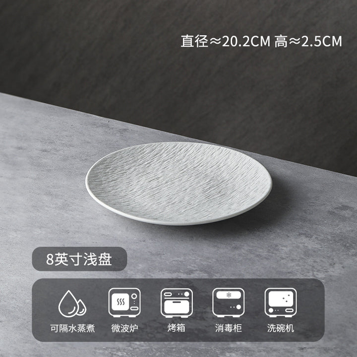 釉下彩餐具套装源头工厂定制2024新款高级感碗具轻奢碗碟套装家用