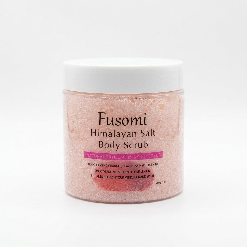 跨境body scrub喜马拉雅身体磨砂膏清洁滋润保湿去角质现货批发