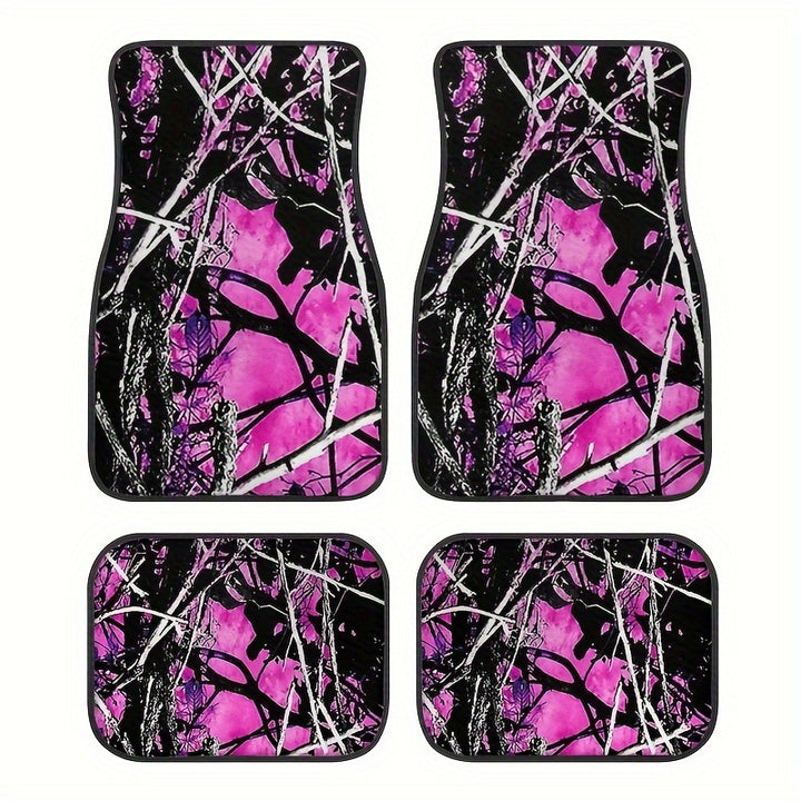 Vintage Car Foot Mat Carpet 4 Piece Set Stain Resistant Floor Mat TEMUFoot Mat Wholesale