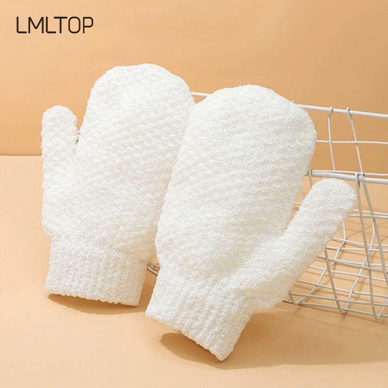 LMLTOP 沐浴手套沐浴去角质清洁洗澡 搓泥神器搓澡用品工具 C167