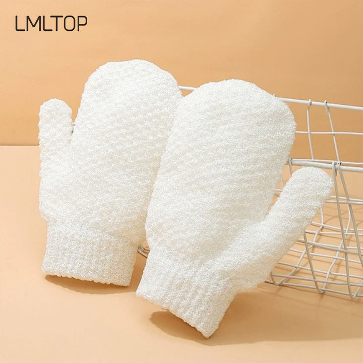 LMLTOP 沐浴手套沐浴去角质清洁洗澡 搓泥神器搓澡用品工具 C167