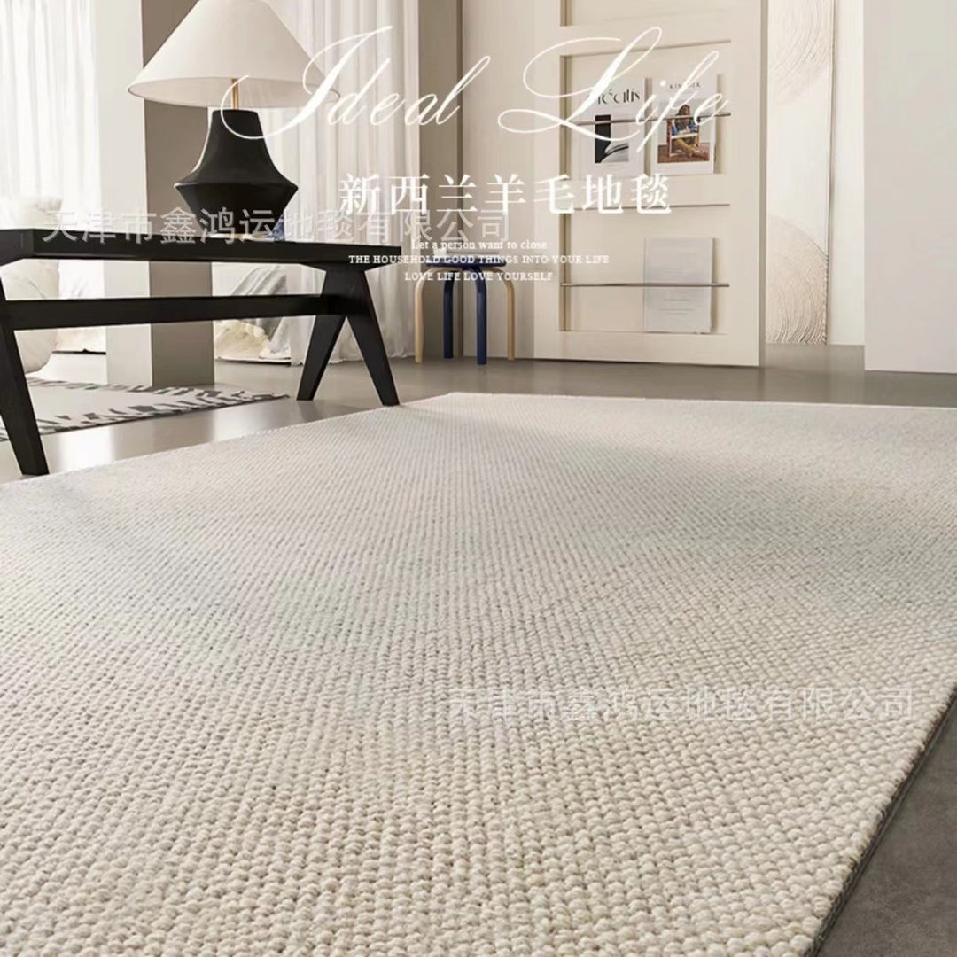 Carpet Living Room Solid Color Japanese Style Bedroom Floor Mat