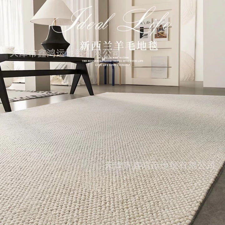 Carpet Living Room Solid Color Japanese Style Bedroom Floor Mat