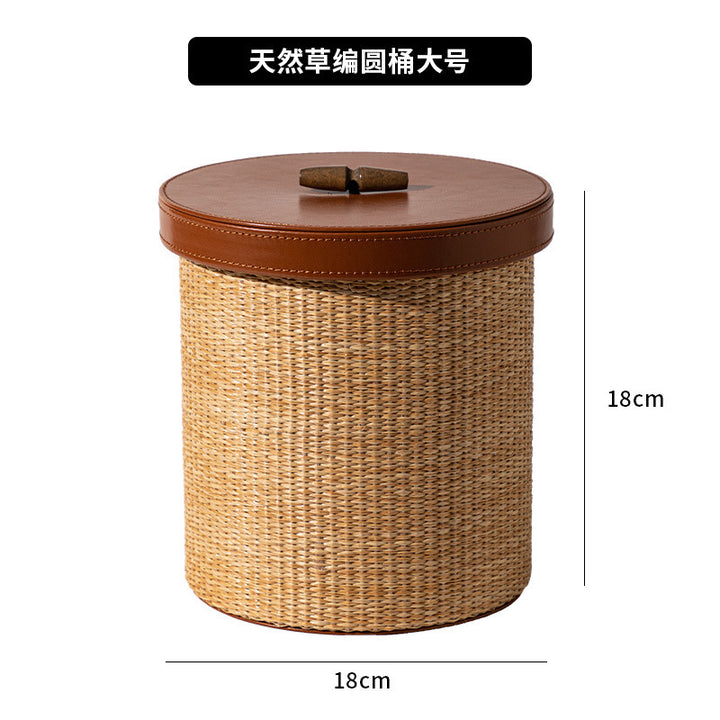 手提遥控器收纳盒高级创意客厅茶几桌面分类整理盒皮质玄关收纳盒
