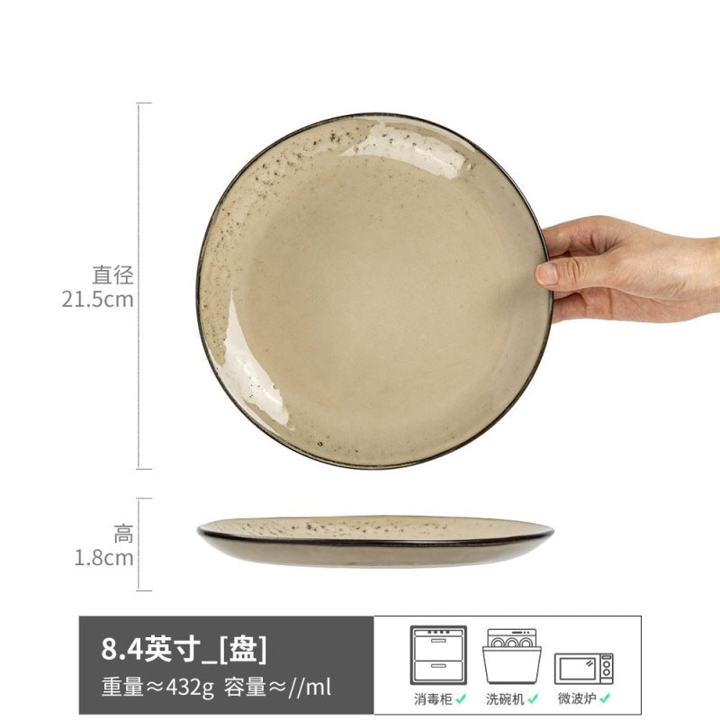 Home Ceramic Tableware Premium Fruit Japanese Style Vintage Wholesale
