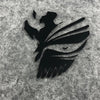 死亡面具动漫JDM卡通反光摩托车贴纸摩托车前挡风玻璃装饰配件本