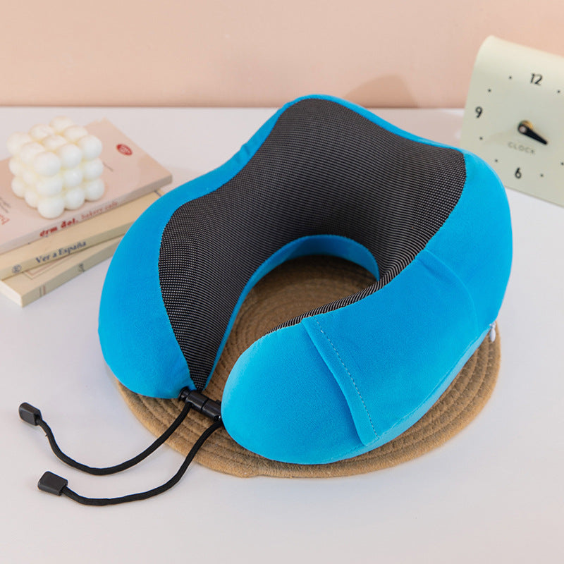 Memory Foam U Neck Pillow Travel Gift Logo