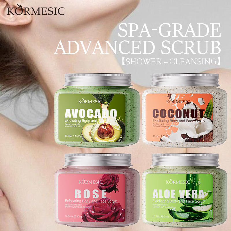 KORMESIC Fruit Body Face Body Scrub Facial Scrub Wholesale