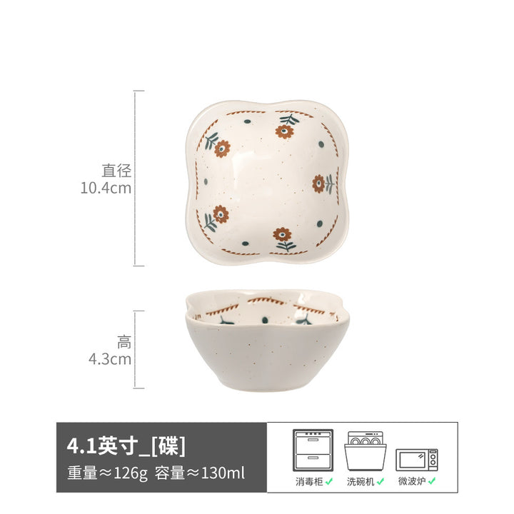 Vintage Creative Small Dish Premium Design Dish Home Tableware Small Dish Pot Dish Dish