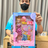 批发巴比洋娃娃礼盒套装仿真公主女孩儿童玩具机构招生礼物包邮
