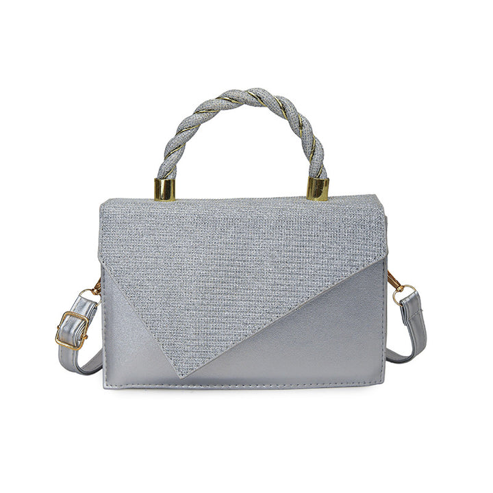 Casual Spring Summer New Stylish Texture Fashion Minimalist Shoulder Crossbody Small Square Bag Women
