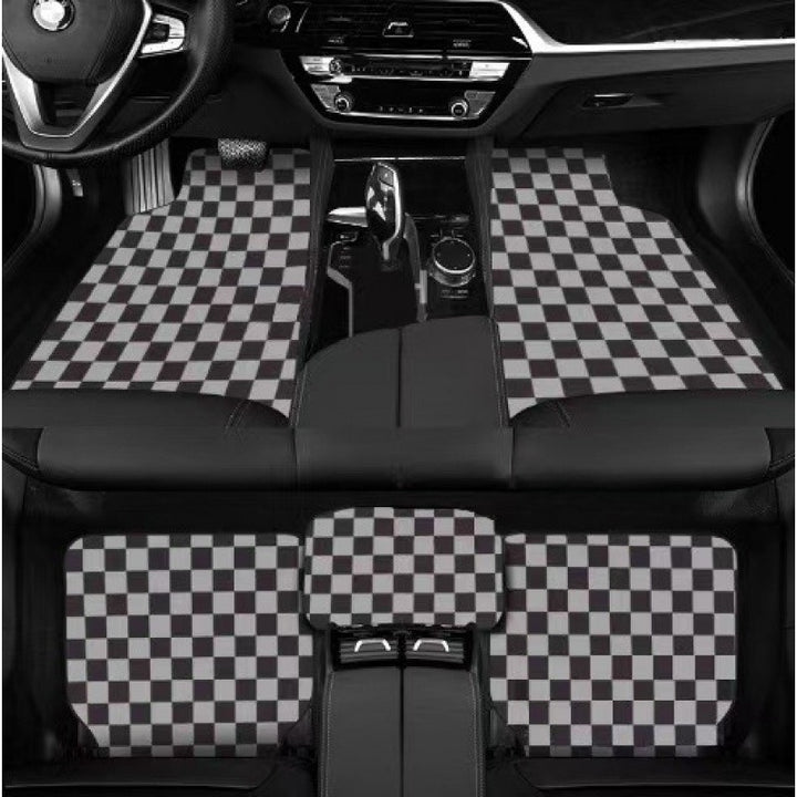 Minimalist Plate Car Special Foot Mat Stain Resistant Durable Floor Mat Foot Mat