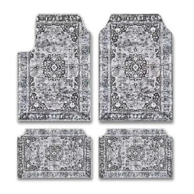TEMUVintage Car Stain Resistant Durable Foot Mat 4 Piece Set Wholesale