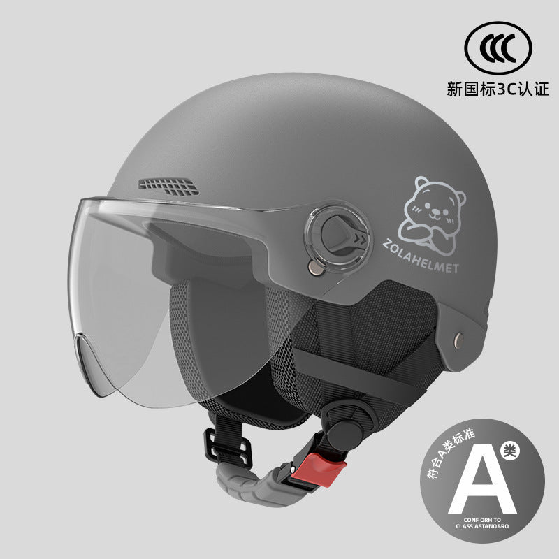 New Small Helmet Electric Vehicle Sun Protection Women Light Wholesale Winter