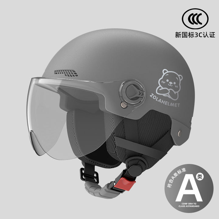 New Small Helmet Electric Vehicle Sun Protection Women Light Wholesale Winter