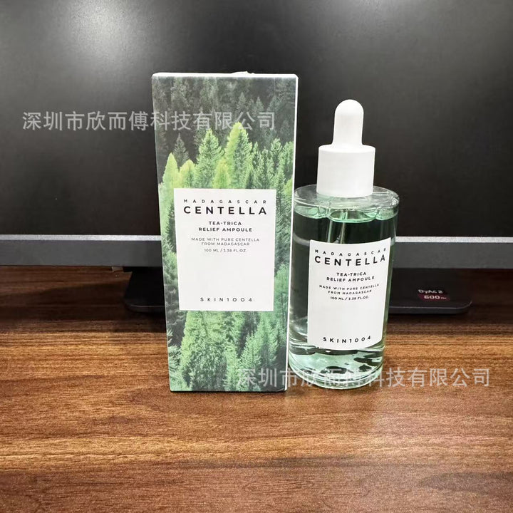 跨境SKIN1004积雪草安瓶精华面霜洗面奶小粉棒理肤天使组合套装