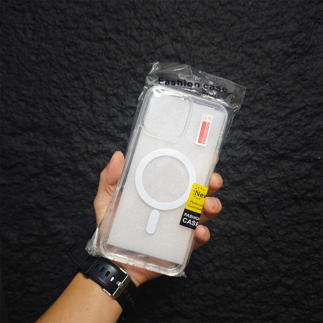 IPhone 17 for iPhone16 pro Clear Mag Safe Phone Case 15 17 E Shockproof Trending