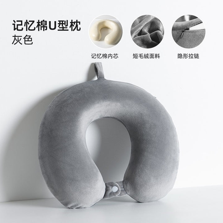 U Memory Foam Neck Pillow Wholesale Portable Home Travel Office U