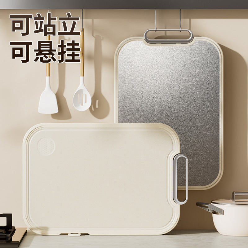 纯钛菜板双面水果切防霉抗菌家用食品级厨房辅食专用案板粘板砧板