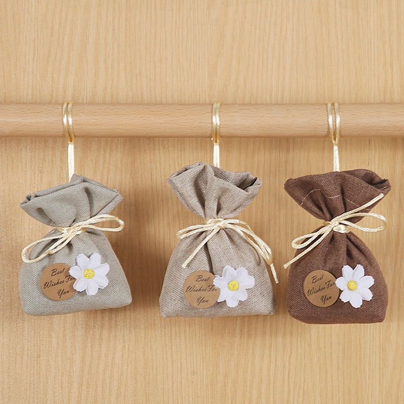 Gardenia Sachet Wardrobe & Car Freshener – Long-Lasting Fragrance Bag for Clothes & Car
