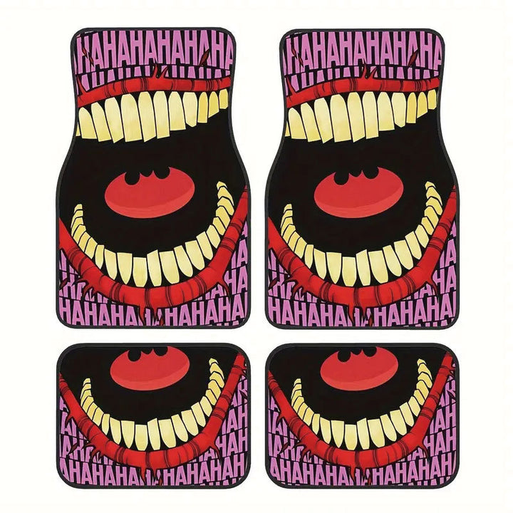 TEMUVintage Nordic Car Foot Mat Carpet 4 Piece Set Stain Resistant Floor Mat TEMUFoot Mat Wholesale