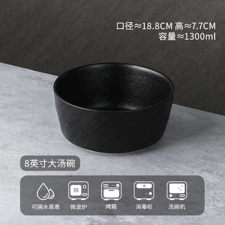 釉下彩餐具套装源头工厂定制2024新款高级感碗具轻奢碗碟套装家用