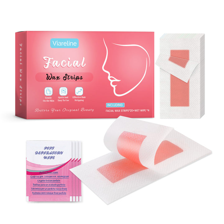 Facial Wax Strips for Hair Removal