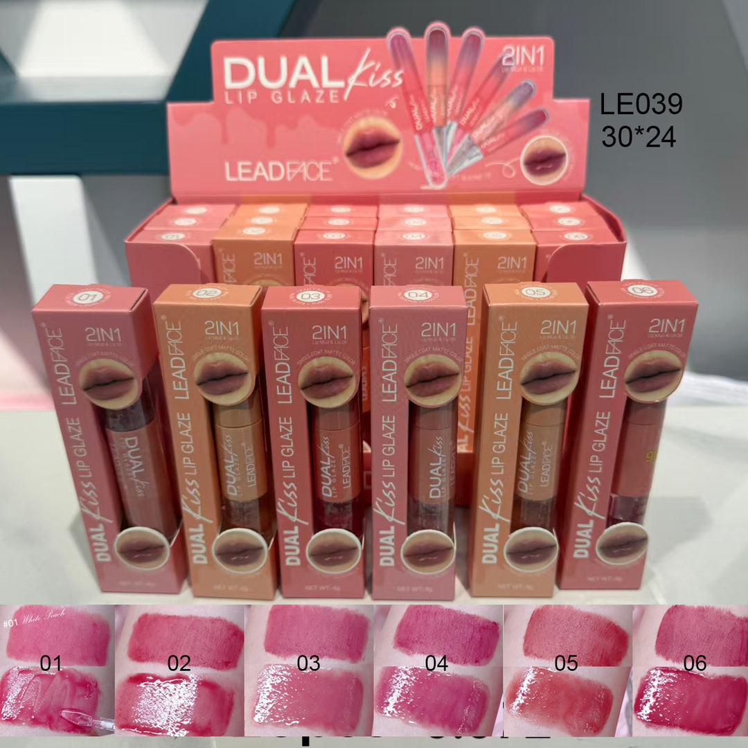 LEADFACE新款24个装化妆品彩妆批发唇彩唇蜜眼影睫毛膏