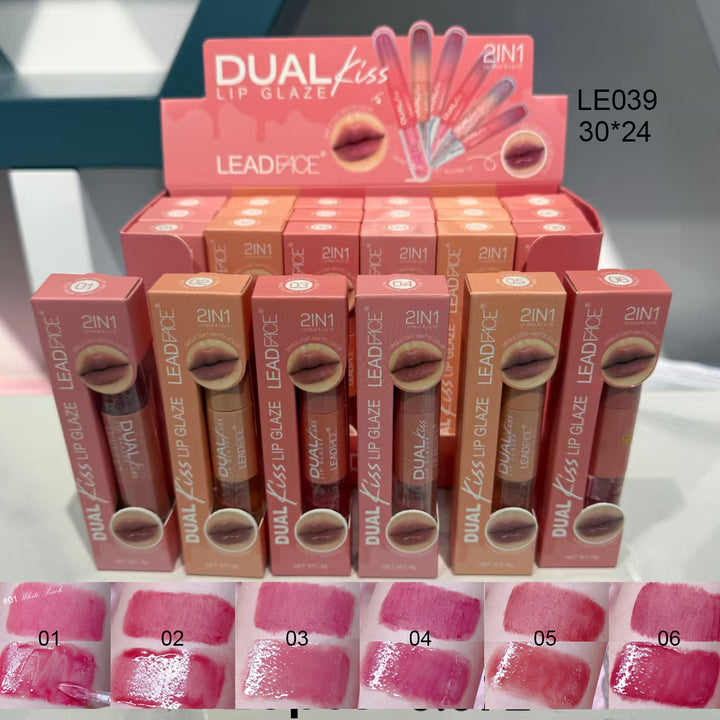 LEADFACE新款24个装化妆品彩妆批发唇彩唇蜜眼影睫毛膏