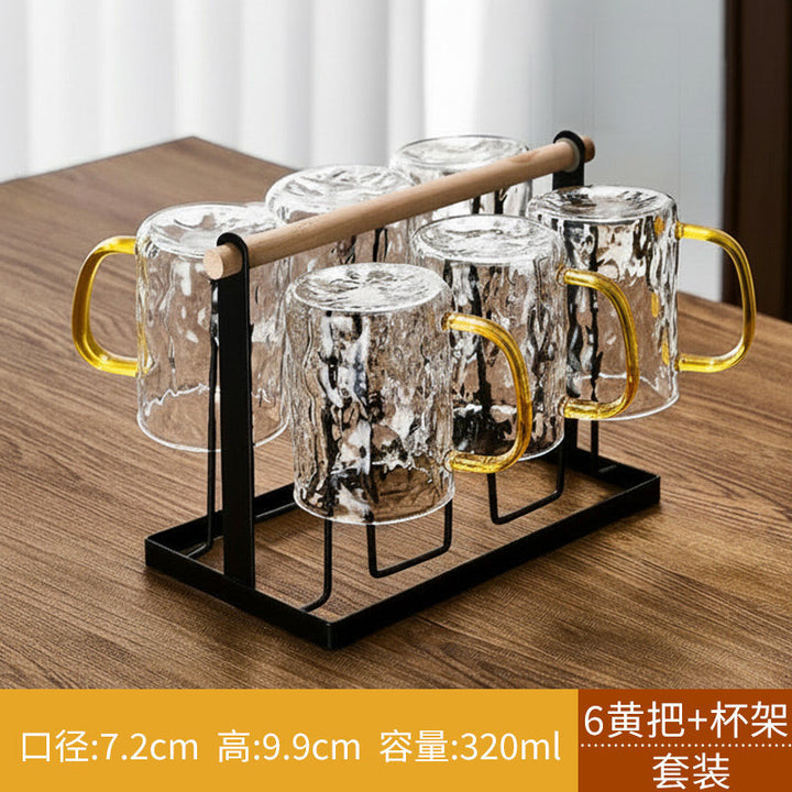 冷水壶家用耐高温玻璃水壶泡茶开水耐热冷泡凉水壶大容量水杯套装
