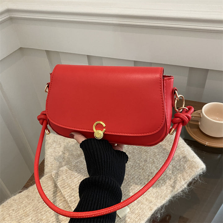 Casual Single Shoulder Underarm Bag New Unique Design Fashion Minimalist Commuter Small Square Bag