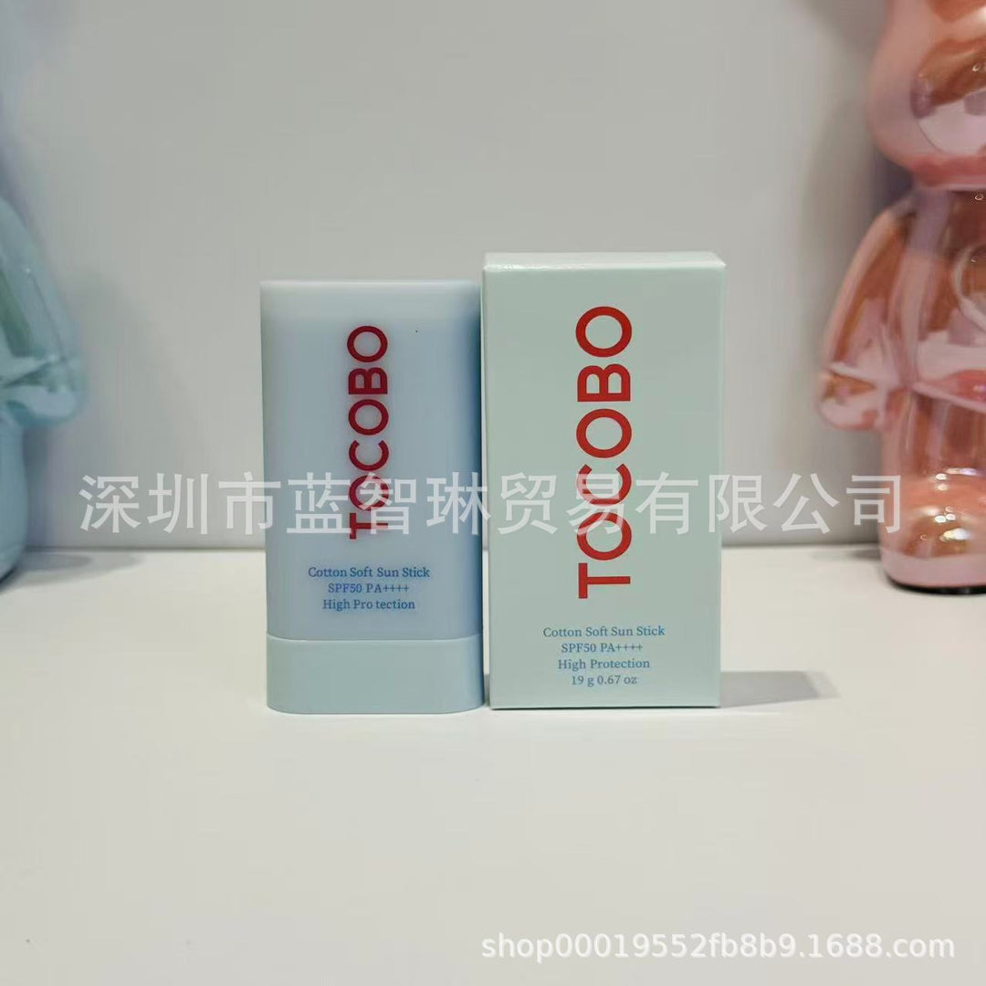 跨境 韩国TOCOBO防/晒霜水感精华防/晒棒眼霜维他命光感柠檬唇膜
