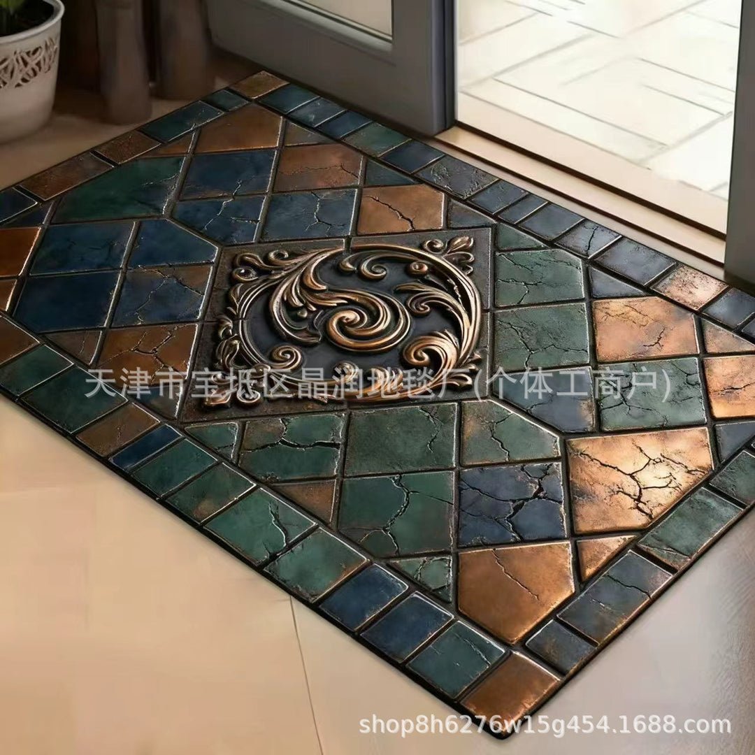temu Vintage Entryway Entryway Floor Mat Drop Shipping