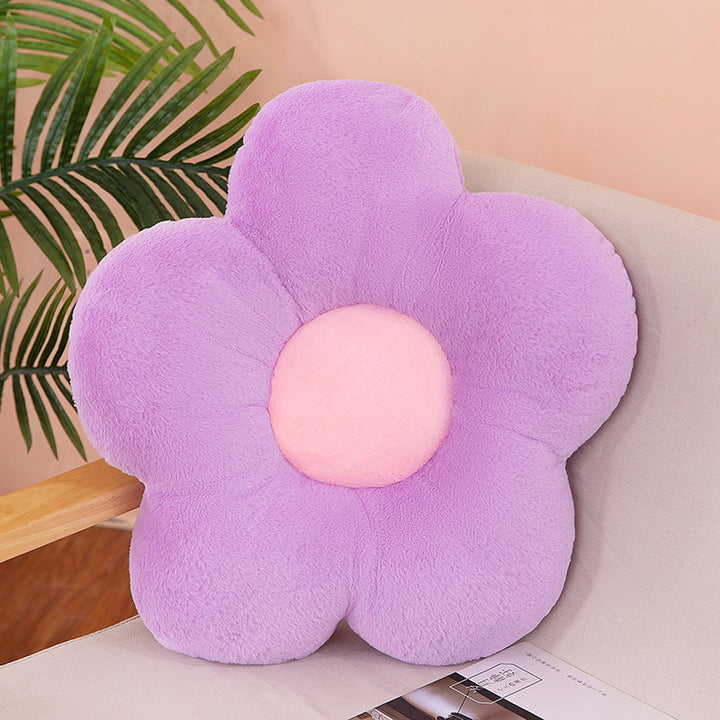 Flower Pillow Seat Cushion Bedroom Office Car