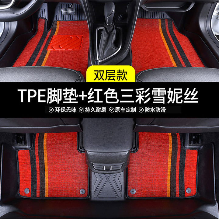 Universal TPE Car Floor Mat – Full Surround Odour-Free Waterproof Interior Pad