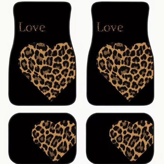 TEMUVintage Nordic Car Foot Mat Carpet 4 Piece Set Stain Resistant Floor Mat TEMUFoot Mat Wholesale