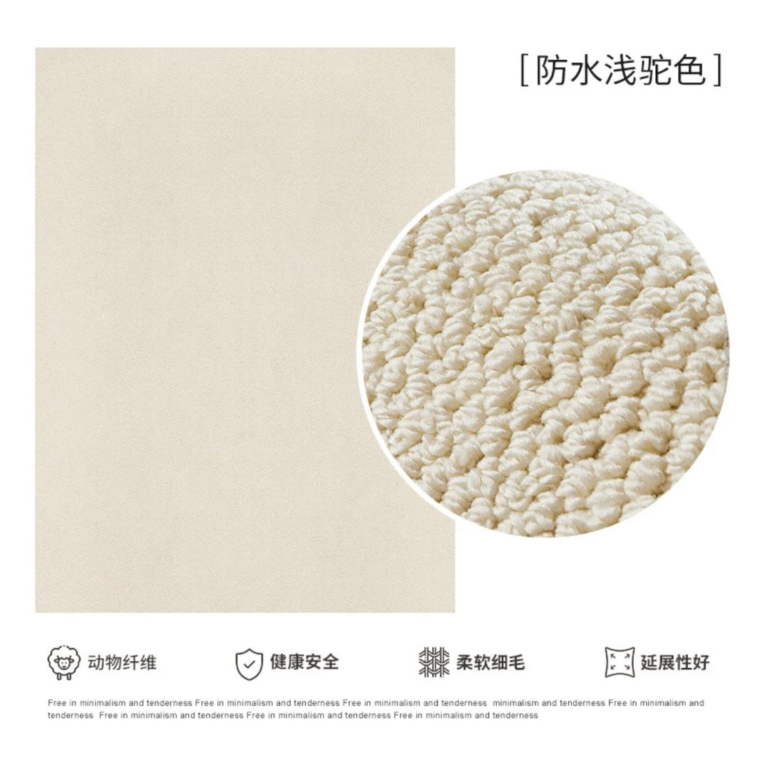 Carpet Living Room Solid Color Japanese Style Bedroom Floor Mat
