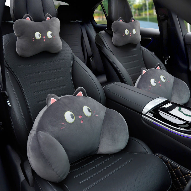 Car Neck Pillow All Season Universal Waist Support Cute