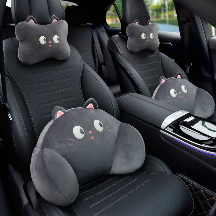 Car Neck Pillow All Season Universal Waist Support Cute