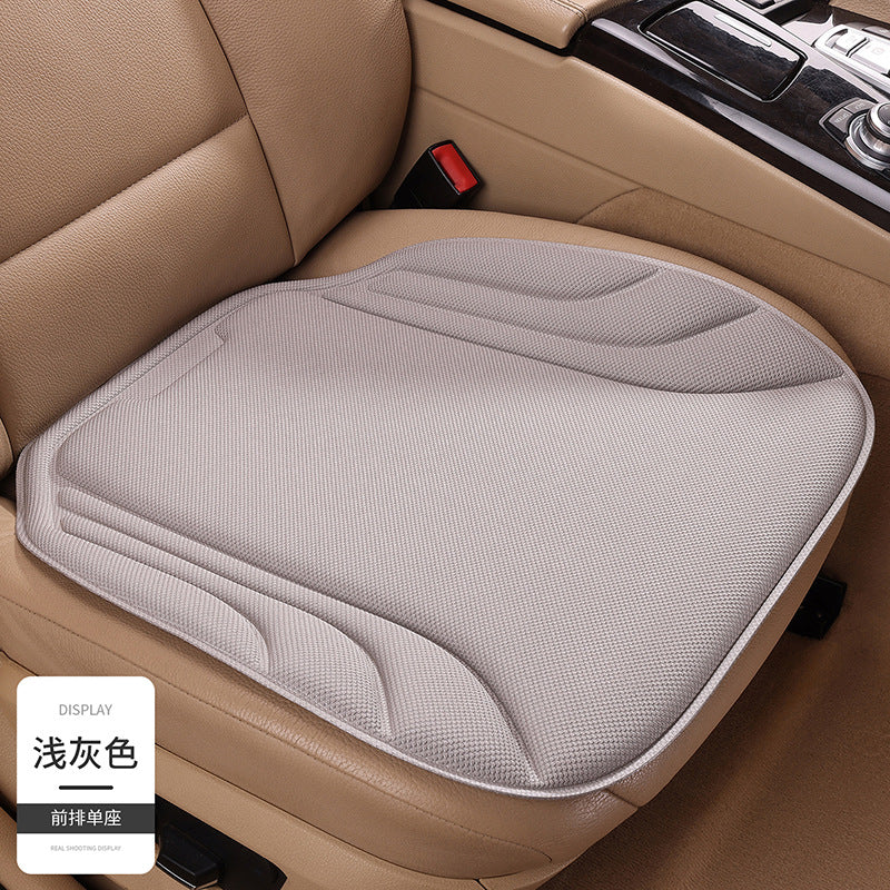 Seaweed Fiber Latex Car Seat Cushion 3-Piece Set – Breathable Anti-Slip Universal Car Seat Pad