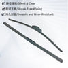 CarUniversal Windshield Wiper天然橡胶汽车通用无骨雨刮器S893C